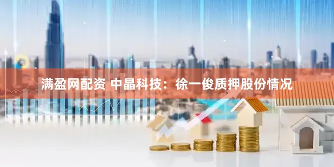 满盈网配资 中晶科技：徐一俊质押股份情况